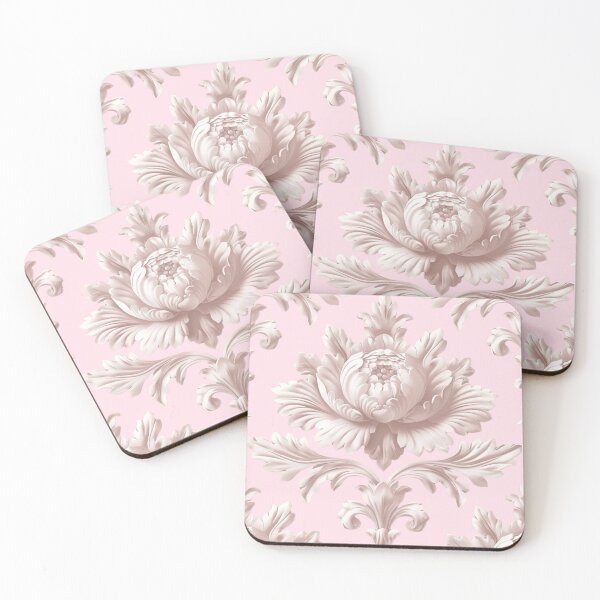 Item preview,  Powder Pink Floral Damask designed and sold by AnnDart.