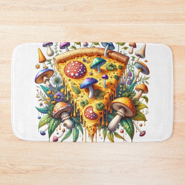 Item preview, Mushroom Pizza (Botany) designed and sold by 808synikal.