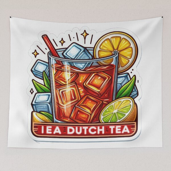 Item preview, iced Dutch tea designed and sold by Expressions-Sel.