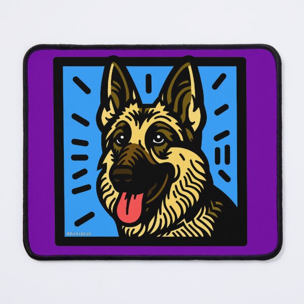 Item preview, German Shepherd Pop Art designed and sold by FunnehGacha.
