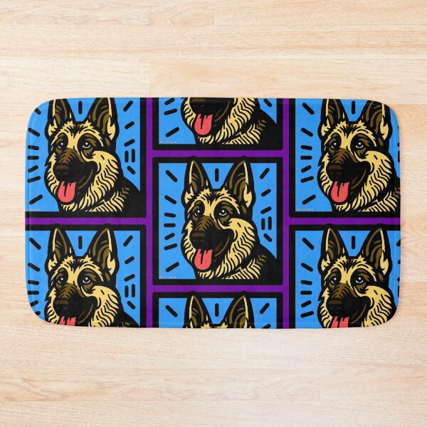 Item preview, German Shepherd Pop Art designed and sold by FunnehGacha.