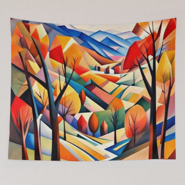 Item preview, Trees in mountain valley 2 designed and sold by George Hutton Hunter.