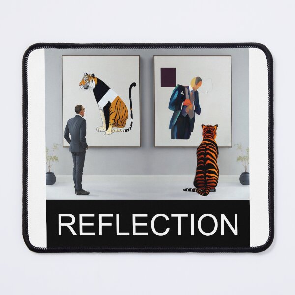 Item preview, Reflective Illusions: Challenging Divisions designed and sold by MillennialVibe.