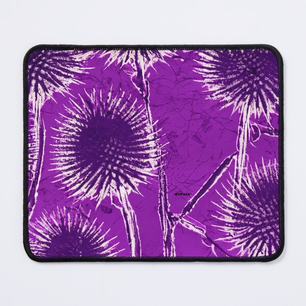 Item preview, vintage Thistle Purple rolled ink print - dePace' designed and sold by mrpropcake.