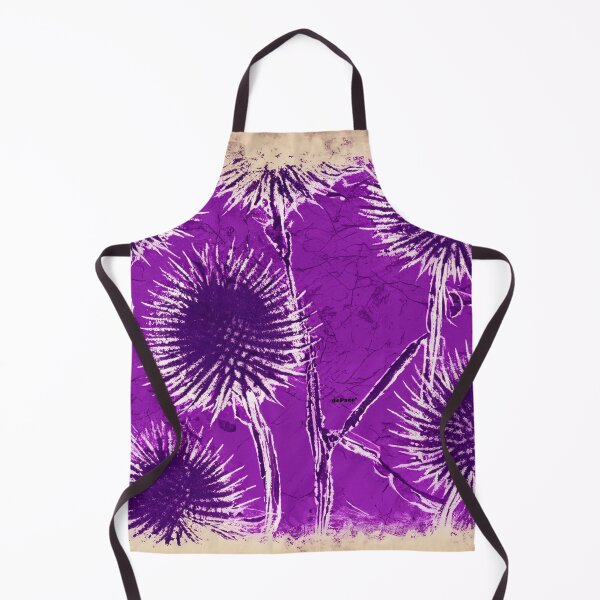 Item preview, vintage Thistle Purple rolled ink print - dePace' designed and sold by mrpropcake.