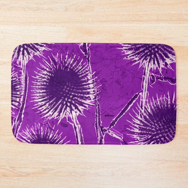 Item preview, vintage Thistle Purple rolled ink print - dePace' designed and sold by mrpropcake.
