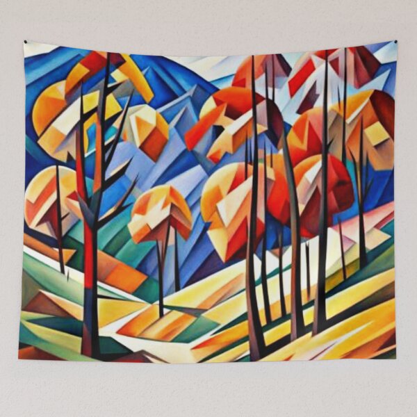 Item preview, Trees in mountain valley 3 designed and sold by George Hutton Hunter.