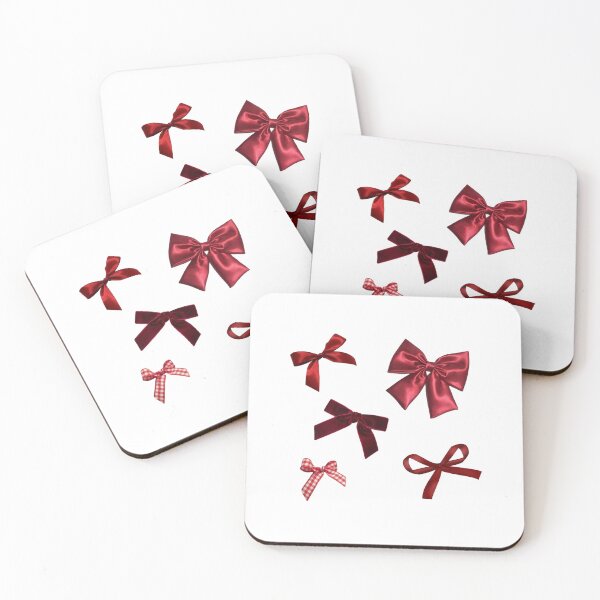 Item preview, Coquette red bows designed and sold by vanillavamp.