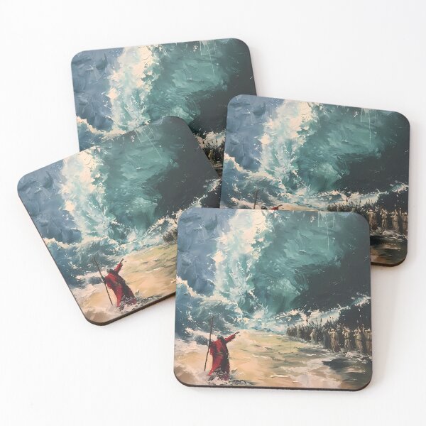 Item preview, Moses Parting the Red Sea designed and sold by LivingArtClips.