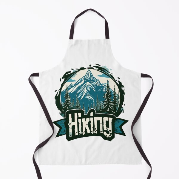 Item preview, Cool Hiking Print designed and sold by Thehatinthecat.