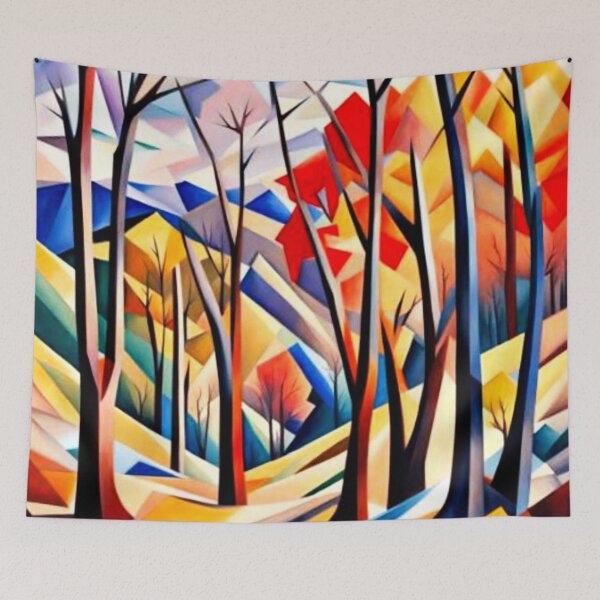 Item preview, Trees in mountain valley 5 designed and sold by George Hutton Hunter.
