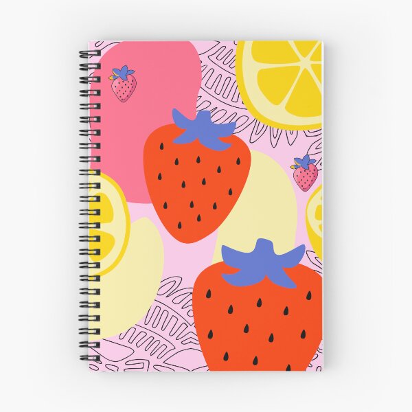 Item preview, Lemon love, strawberry love, pink pastel aesthetics, yummy designed and sold by Letsgo-Sibylle.