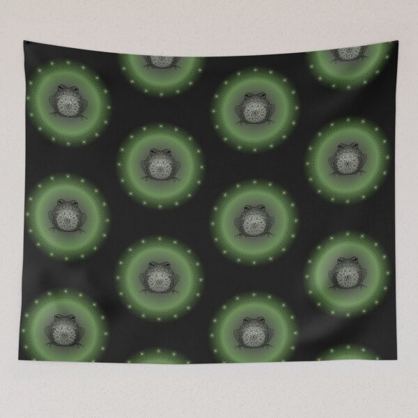 Item preview, Peaceful Frog, Spirit Animal. Totem, Meditative.  designed and sold by Third-Eye-Realm.