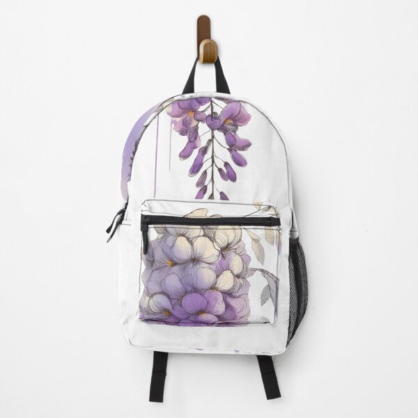 Item preview, Wisteria Whimsical doodle draw paint designed and sold by EmeraldeaArt.