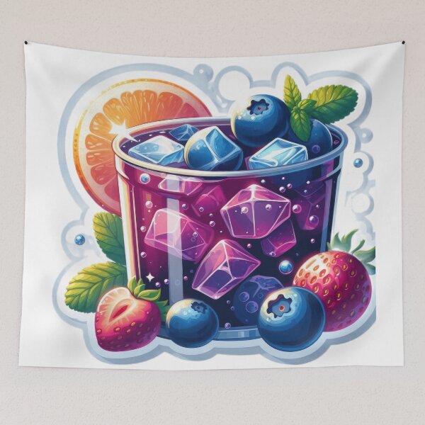 Item preview, iced Blueberry Tea designed and sold by Expressions-Sel.