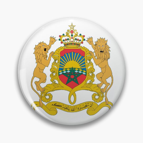 Item preview, Coat of arms of Morocco sticker <3 designed and sold by Hiibo-o.