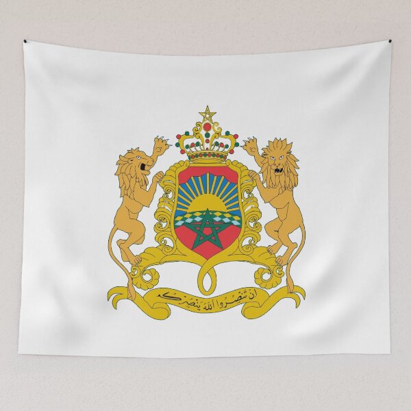 Item preview, Coat of arms of Morocco sticker <3 designed and sold by Hiibo-o.