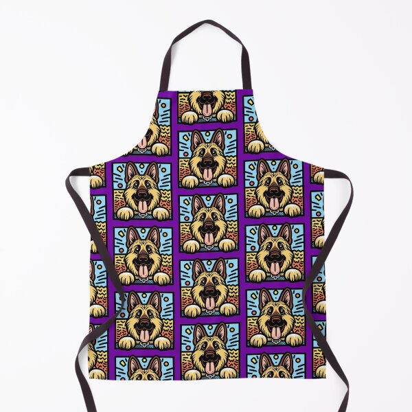 Item preview, German Shepherd Pop Art designed and sold by FunnehGacha.