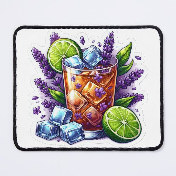 Item preview, iced lavender tea designed and sold by Expressions-Sel.