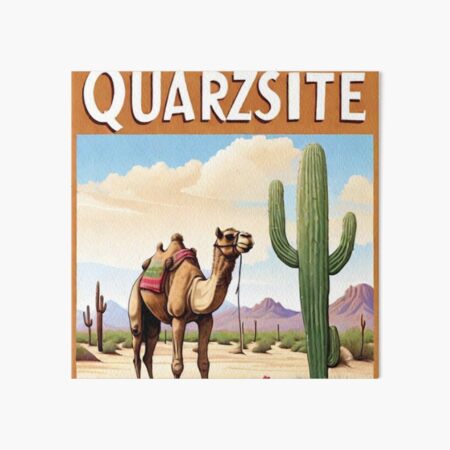 Item preview, Quartzsite Mirage: Camel Serenity in the Desert" designed and sold by MudmanExpress.