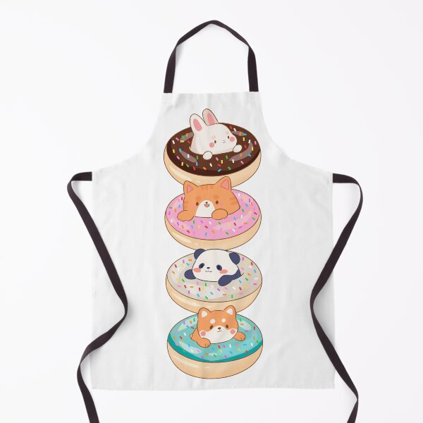Item preview, Cute animals doughnut stack designed and sold by YaraCuteArt.