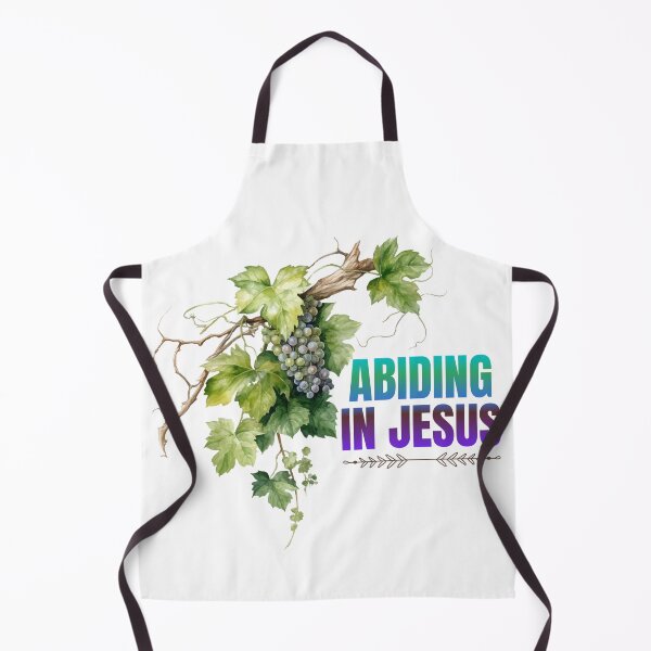 Item preview, Abiding in Jesus, Vine Branch & Grapes Art designed and sold by Faithloveshop.