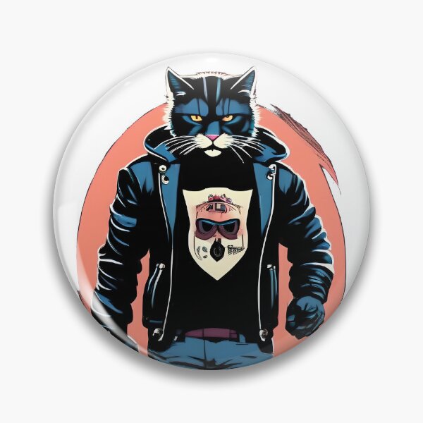 Item preview, Cat Badass designed and sold by DrLekarz.