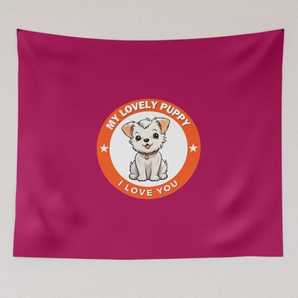 Item preview, lovely cute dog designed and sold by sherlnaz.