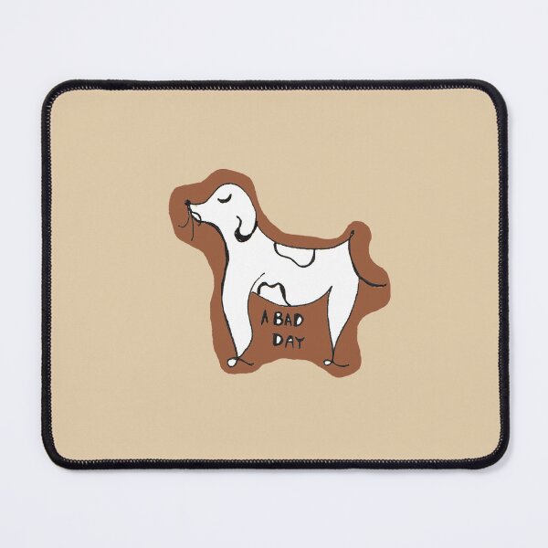 Item preview, Cute dog having a bad day designed and sold by artbyolak.