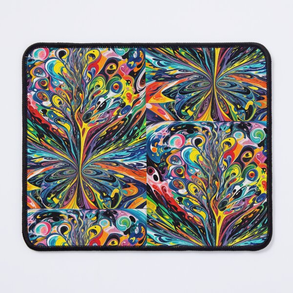 Item preview, Vibrant Tree: A Swirl of Color in Nature designed and sold by elglotonmusical.