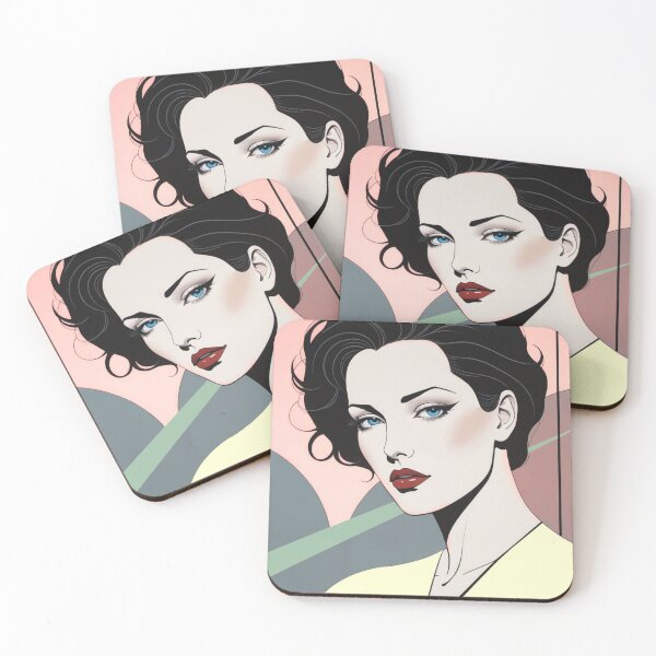 Item preview, Elegance Revived: A Modern Nagel Muse designed and sold by Sanctum Icons.
