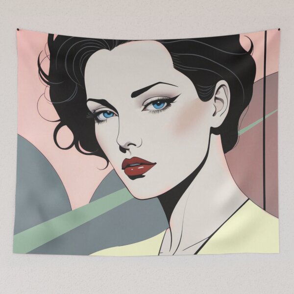 Item preview, Elegance Revived: A Modern Nagel Muse designed and sold by Sanctum Icons.