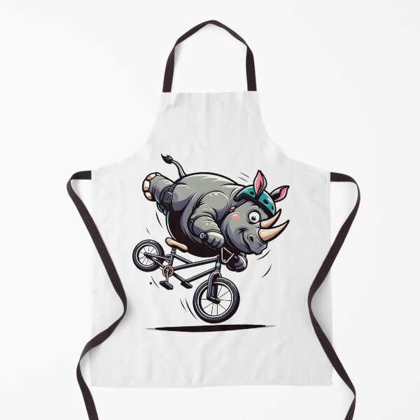 Item preview, Rhinoceros on Bike BMX Rhinoceros on Bicycle designed and sold by Bomba Visual.