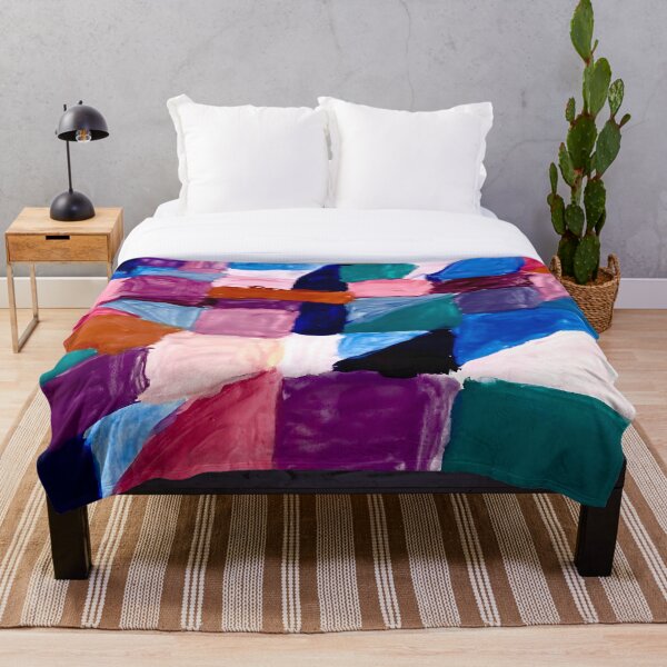 Item preview, Colorful mosaic acrylic painting designed and sold by Aroeldesigns.