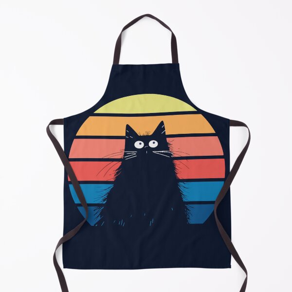 Item preview, Retro Cat Sunset - Vintage Feline Silhouette designed and sold by Sir Meow Meow.