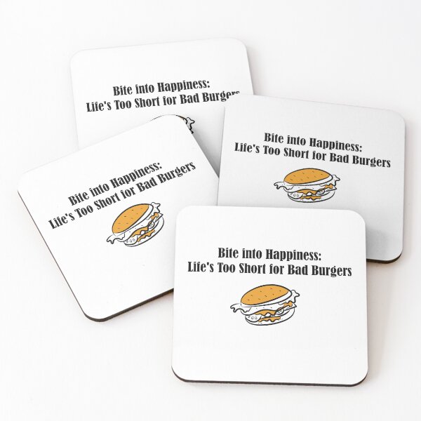 Item preview, Life Is Too Short For Bad Burgers designed and sold by Monedesign.