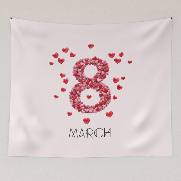 Item preview, March 8th - Women's Day, Female Power designed and sold by BababuuuPrint.