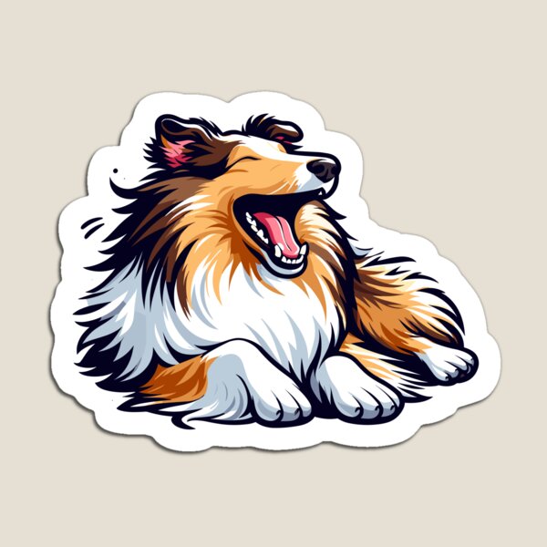 Item preview, Rough Collie Cute Rough Collie Dog Gift Idea   designed and sold by Elarex.