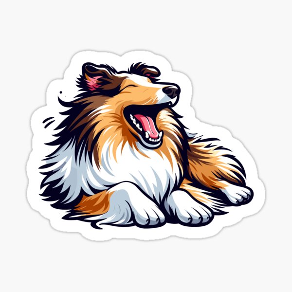 Item preview, Rough Collie Cute Rough Collie Dog Gift Idea   designed and sold by Elarex.