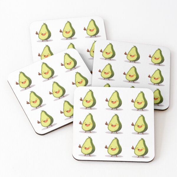 Item preview, Adorable Avocado Look Up designed and sold by StickerStarSaga.