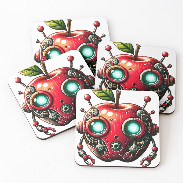 Item preview, apple robot designed and sold by FerdiEverywhere.