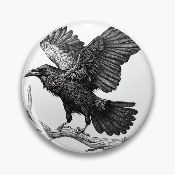 Item preview, Raven 1 designed and sold by Kallak-AI-Art.