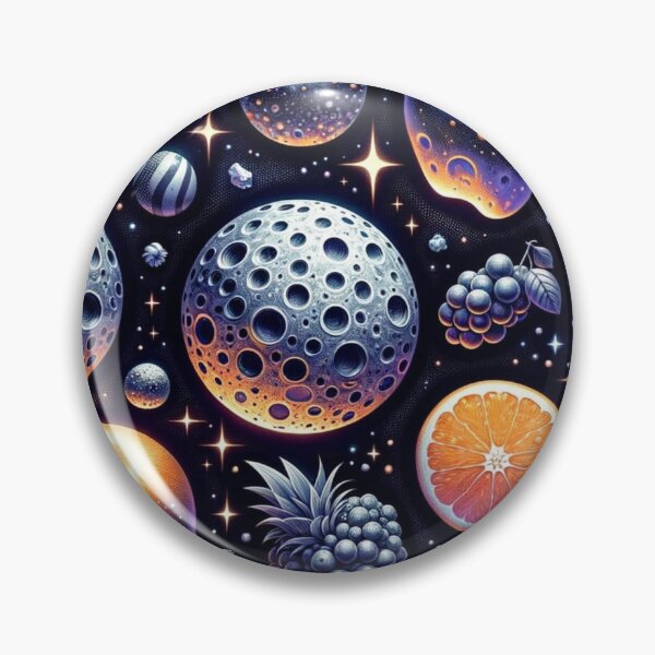 Item preview, Celestial Harvest: A Lunar Fruit Pattern designed and sold by Merchbes.
