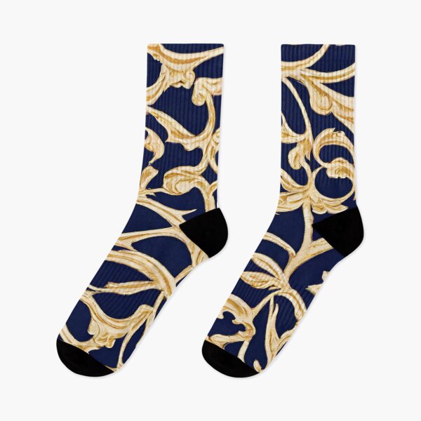 Item preview, Gold Royal Blue King Pattern designed and sold by StylesVero.