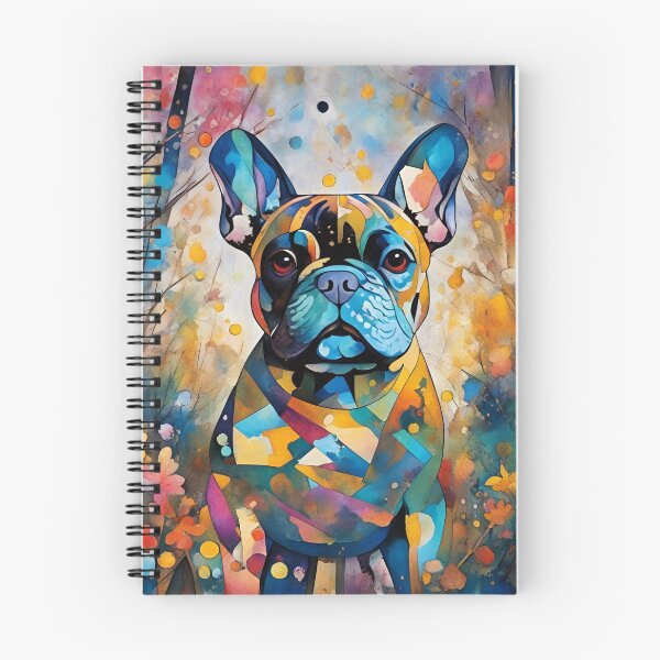 Item preview, A dog of the Bulldog breed among exotic flowers. designed and sold by Natalia-Vlad.