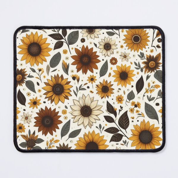 Item preview, Tiny Sunflowers: Miniature Spring Pattern designed and sold by Rui Fernandes.