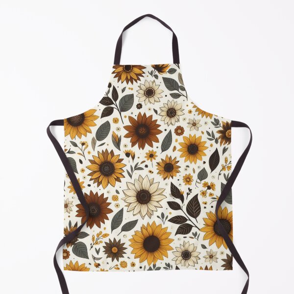 Item preview, Tiny Sunflowers: Miniature Spring Pattern designed and sold by Rui Fernandes.