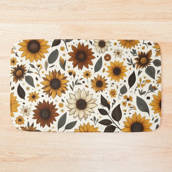 Item preview, Tiny Sunflowers: Miniature Spring Pattern designed and sold by Rui Fernandes.