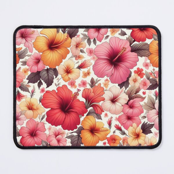 Item preview, Tropical Elegance: Hibiscus Pattern designed and sold by Rui Fernandes.