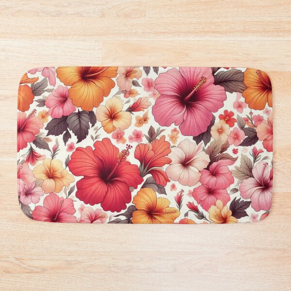 Item preview, Tropical Elegance: Hibiscus Pattern designed and sold by Rui Fernandes.